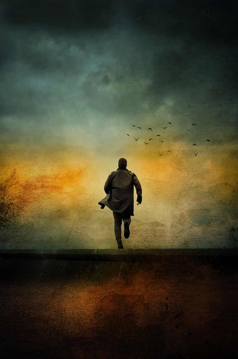 En realidad, la supuesta víctima quería escaparse de la mujer