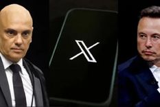 El juez Alexandre de Moraes (izquierda) había advertido que tomaría la medida si la empresa liderada por el multimillonario Elon Musk no designaba un responsable ante la ley brasileña Foto: STF, Getty, Reuters