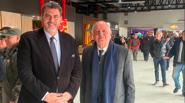 Martín Kerchner y Juan Carlos Jaliff. Martín Kerchner y Juan Carlos Jaliff.