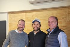 Sebastián Wainstein y Eduardo Moreno Vivot. Foto: MDZ