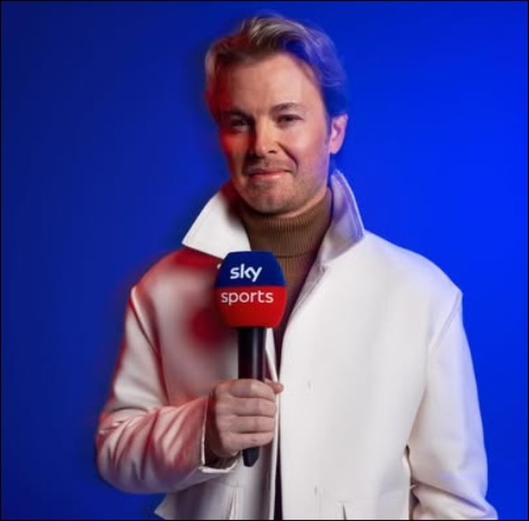 Nico Rosberg para Sky Sports Nico Rosberg para Sky Sports
