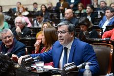 Germán Martínez confía en obtener los votos para rechazar el veto universitario Foto: Twitter @DiputadosAR