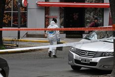 La escena pos asalto Foto: Télam