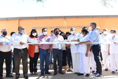 Centro de Recuperación Nutricional Infantil (CRNI). El gobernador de Salta, Gustavo Sáenz, inauguró el Centro de Recuperación Nutricional Infantil (CRNI). Foto: Twitter Gustavo Sáenz