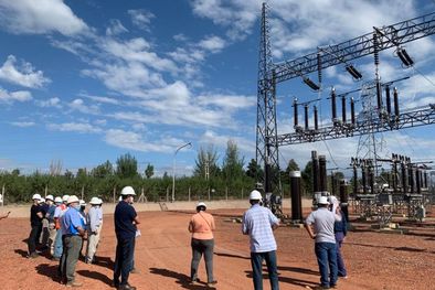 MDZol | La línea Cruz de Piedra - Gran Mendoza es una obra clave, pero que  no tiene competencia entre empresas para su ejecución. Foto: Prensa Gobierno de Mendoza