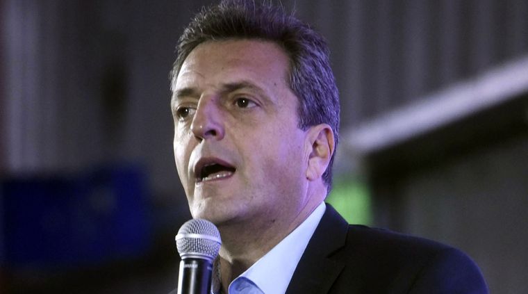 Sergio Massa baja sostuvo que la convocatoria institucional tendrá como eje diez asuntos de Estado sin que la propuesta esté sujeta a los resultados electorales. Foto: Prensa Diputados