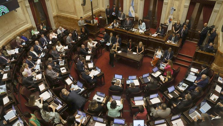 No hubo tratamiento en el Senado para discutir sobre las dietas de los senadores Foto: NA