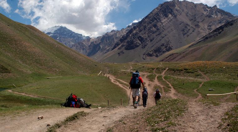 Los mejores circuitos de trekking de Argentina para disfrutar en primavera Foto: ALF PONCE MERCADO / MDZ
