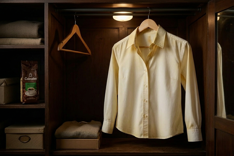 Adiós a las camisas amarillentas. Fuente: IA Gemini. Adiós a las camisas amarillentas. Fuente: IA Gemini.