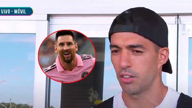 Suárez volvió a hablar de la posibilidad de sumarse al Inter Miami de Messi
