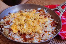 Proteína y carbohidratos.