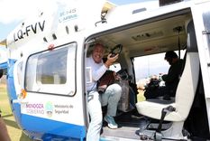 marley y lizy en mendoza: piden explicaciones por el uso del helicoptero marley y lizy en mendoza: piden explicaciones por el uso del helicoptero