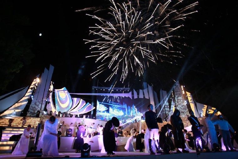 La Vendimia ya se celebró en distintos departamentos como San Rafael (foto) y ahora será el turno de dos  municipios del Gran Mendoza Foto: Municipalidad de San Rafael