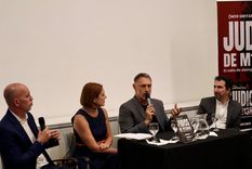 Presentación del libro Nos gritan Judíos de Mierda, de David Kavlin, en el Museo del Holocausto.