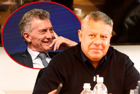 Chiqui Tapia le pegó un palito a Mauricio Macri. Chiqui Tapia le pegó un palito a Mauricio Macri.