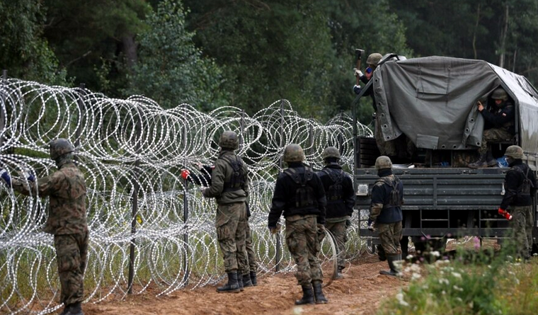 Bielorrusia frontera Bielorrusia es un aliado de Rusia. Foto: Voa.