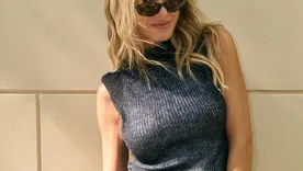 Mirá el look de Mariana Fabbiani.