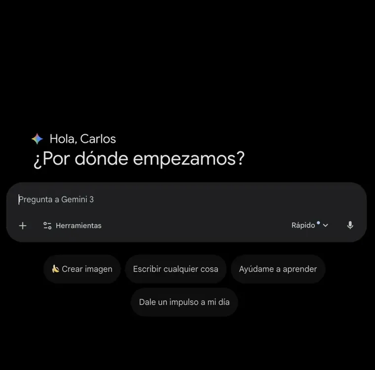 La plataforma de Google mantendrá la selección del modelo de lenguaje elegida por el operador para las siguientes sesiones de trabajo en el navegador. La plataforma de Google mantendrá la selección del modelo de lenguaje elegida por el operador para las siguientes sesiones de trabajo en el navegador.