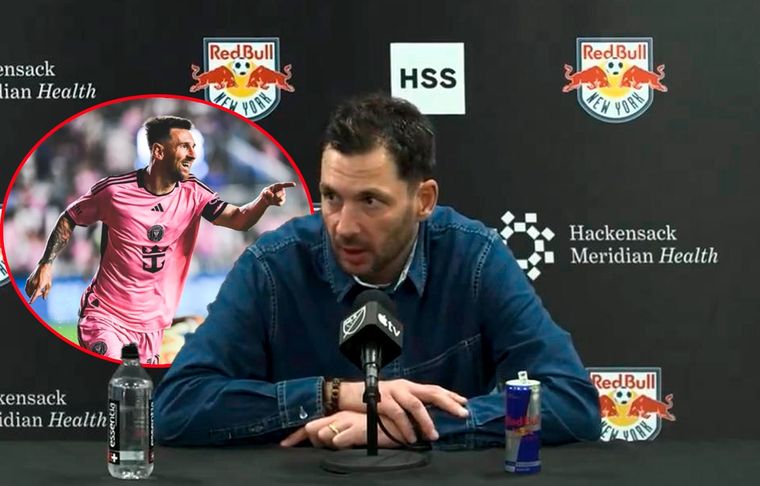 Sandro Schwartz, DT alemán del New York Red Bulls, no se anduvo con vueltas al calificar el 2-6 ante el Inter Miami, con show de Messi: un gol y cinco asistencias. Foto: New York Red Bulls y archivo