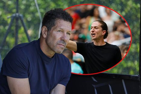 Filipe Luis habló sobre las cualidades del Cholo Simeone como DT. Filipe Luis habló sobre las cualidades del Cholo Simeone como DT.