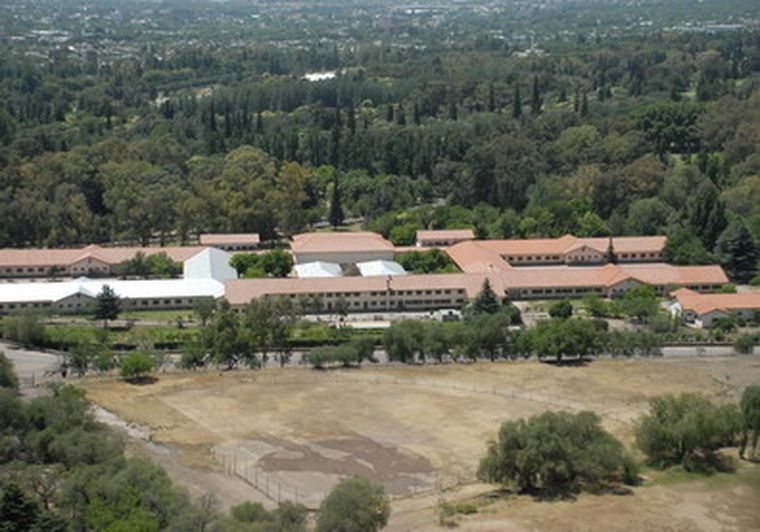 Vista aérea del Parque General San Martín. Foto: Marcelo Ruiz/archivo