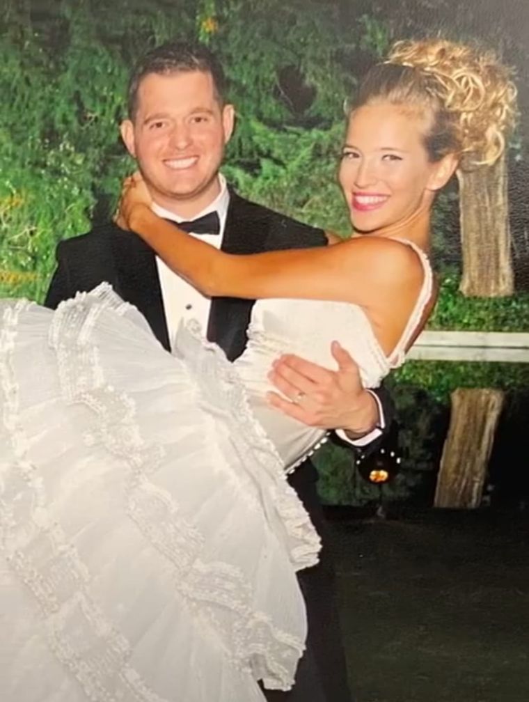 Michael Bublé y Luisana Lopilato cumplieron 12 años de casados. Foto: Captura de pantalla.