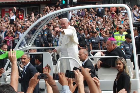 Papa Francisco en la JMJ Rio 2013 Papa Francisco en la JMJ Rio 2013