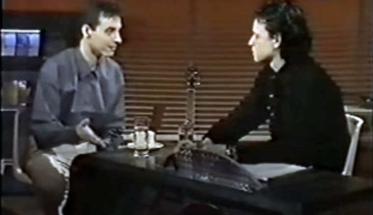 aznar Pedro Aznar, entrevistado por Antonio Birabent en 1993. Foto: Programa Roncarrol - América TV