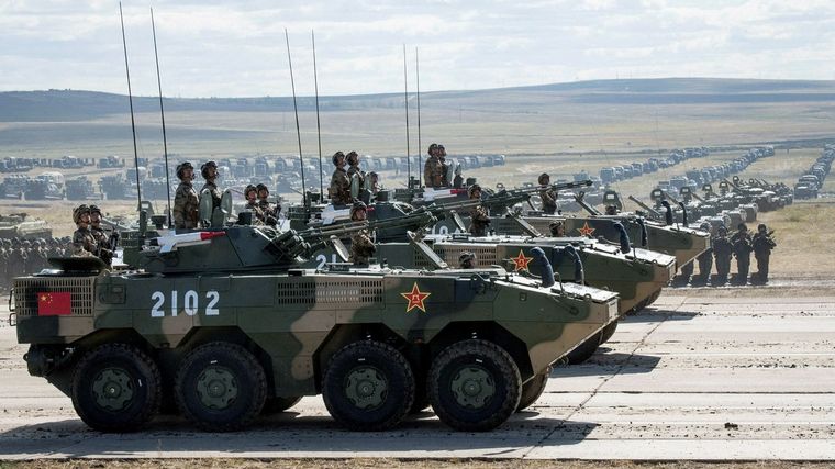 China tiene un inmenso poder bélico. Foto: Ft.