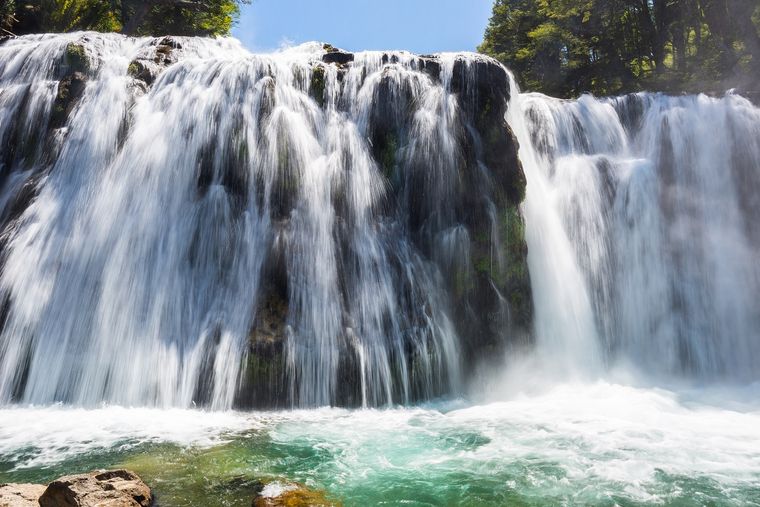 Estas cascadas son postales mágicas. Foto: Shutterstock