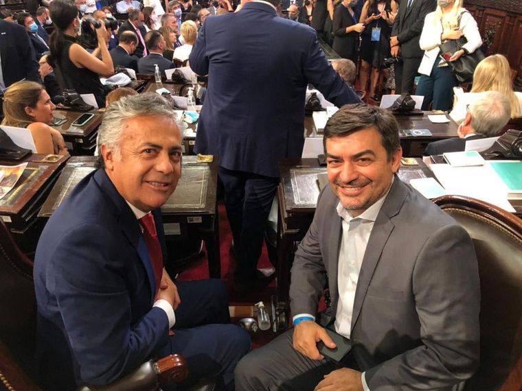 Omar De Marchi y Alfredo Cornejo Foto: Gentileza