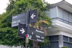fanaticos del diego renombran la esquina de segurola y habana
