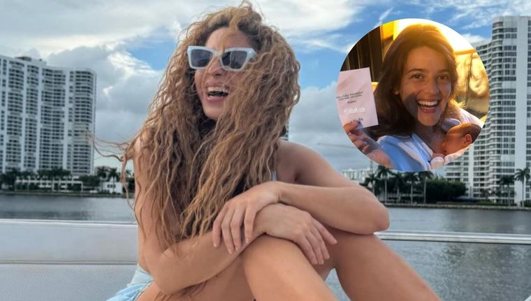 La artista colombiana le envió un lindo obsequio tras el nacimiento de Bee. Foto: Instagram: @shakira/ @lacaluoficial