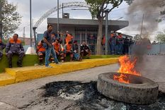 Trabajadores de la recolección de residuos decidieron ir a un paro de 48 horas Foto: Walter Moreno