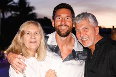MDZol | Lionel Messi, su mamá Celia y su papá Jorge