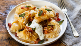 Sabor polaco en cada bocado: pierogi caseros para deleitar tus sentidos Foto: Shutterstock