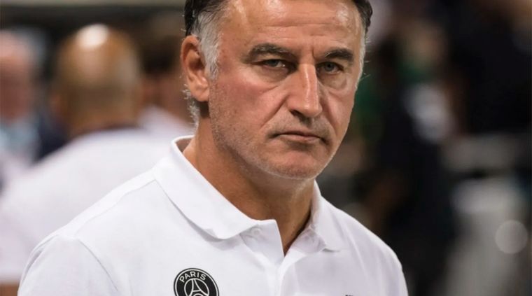 Galtier se mostró molesto el flojo rendimiento de la defensa de su PSG.