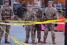 La Guardia Nacional fue desplegada por Trump para vigilar la seguridad de la capital de EE.UU.