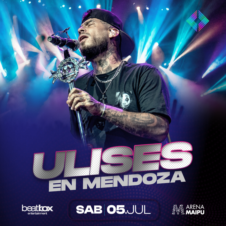 Ulises Bueno en Mendoza. Créditos: Prensa Arena Maipú Ulises Bueno en Mendoza. Créditos: Prensa Arena Maipú