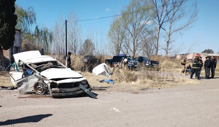 Grave accidente en Alvear dejó un muerto Foto: Ministerio de Seguridad