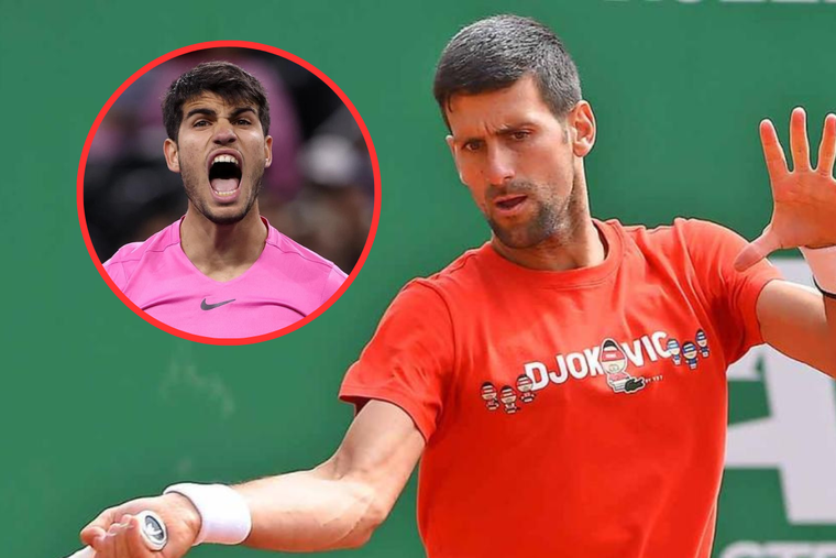 Djokovic volvió a elogiar a Alcaraz y eligió a otros dos jóvenes como los integrantes de un posible nuevo Big Three Foto: ATP