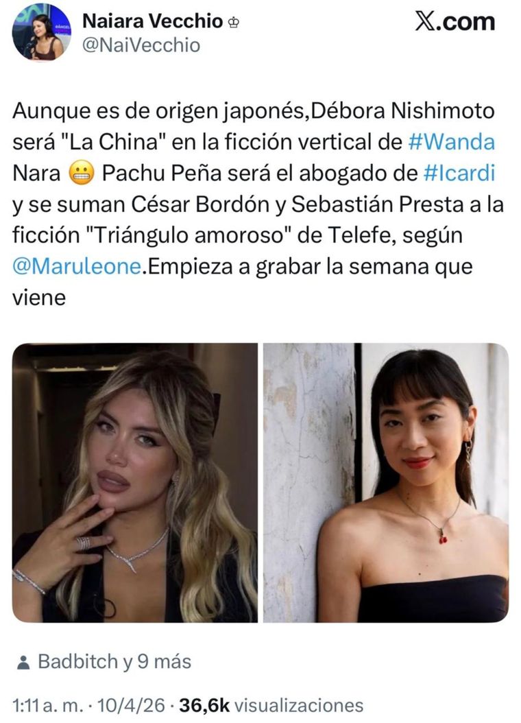 La información fue brindada por la periodista Maru Leone. La información fue brindada por la periodista Maru Leone.
