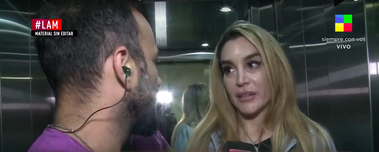 La reacción de Fátima Florez a la pregunta sobre Javier Milei y Yuyito González Foto: Captura de video América TV