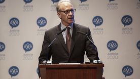 El juez de la Corte Suprema Carlos Rosenkrantz rechazó estar abocado a las causas de corrupción y aclaró su rol en las causas de Cristina Kirchner. El juez de la Corte Suprema Carlos Rosenkrantz rechazó estar abocado a las causas de corrupción y aclaró su rol en las causas de Cristina Kirchner.