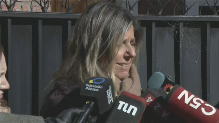 Helena, la prima de una de las víctimas de la tragedia de Villa Devoto. 