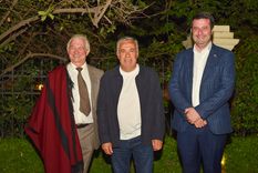 El gobernador Alfredo Cornejo fue uno de los invitados especiales a la Fiesta de España en Club Tapiz. Mirá todas las fotos al final de la nota.