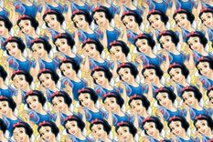 Acertijo visual, reto visual, Blancanieves Pinterest