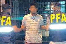El sujeto fue recapturado en el barrio porteño de Constitución Foto: NA