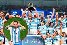 Una de las figuras de Los Pumas la rompe en Francia y acumula elogios. Foto: Archivo Mdz