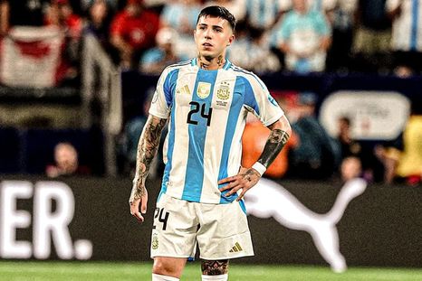 Enzo Fernández dejó un contundente aviso sobre la Selección argentina de cara al Mundial. Foto: @enzojfernandez